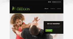 Desktop Screenshot of kravmagaor.com